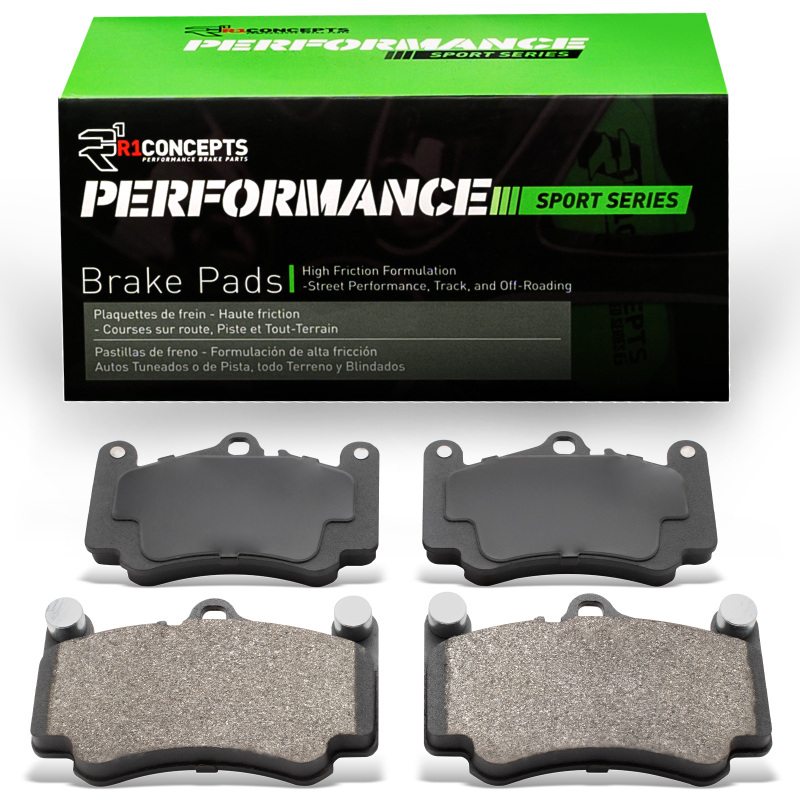 Porsche 911 Brake Pads - Performance - Front - R1 Concepts - Performance Sport - `99-`12